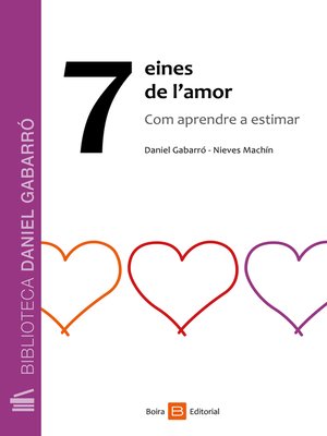 cover image of 7 eines de l'amor